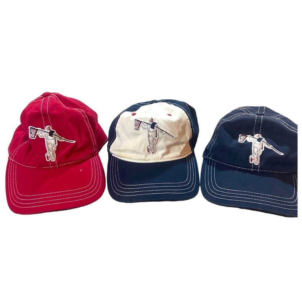 Anderson Ord Golf Hat Lot of 3 Cotton Canvas Caddy PGA